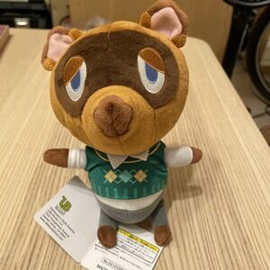 Animal Crossing New Leaf Tom Nook 8" Plush Nintendo 2015 New With Tags